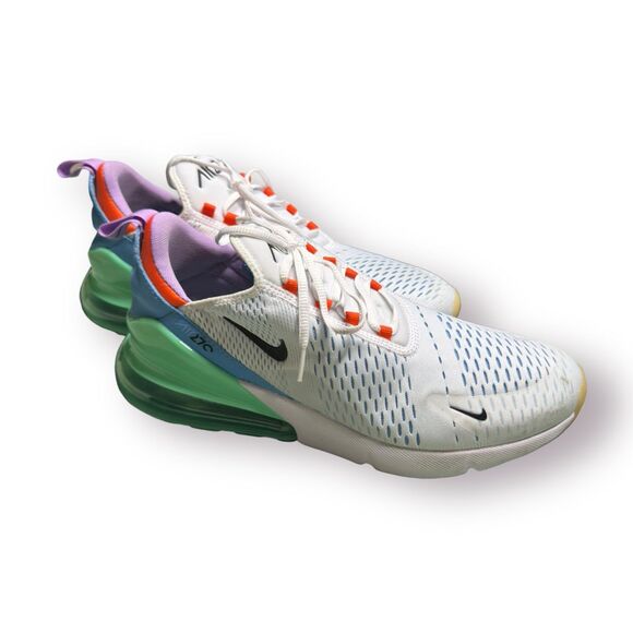 Nike Air Max 270 Men’s‎ Size 11.5 Athletic Running Shoes Multi-Color DX2347-100 - Picture 4 of 9